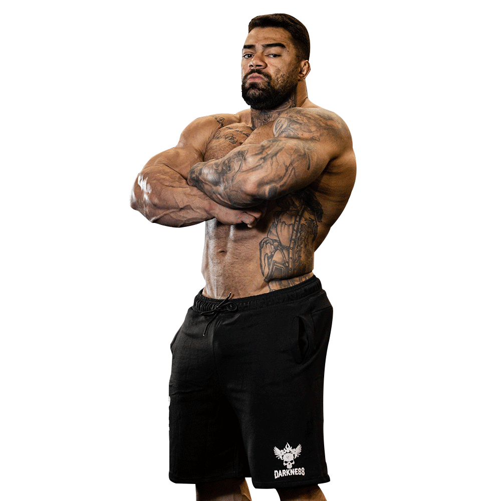 Bermuda Moletom Preto