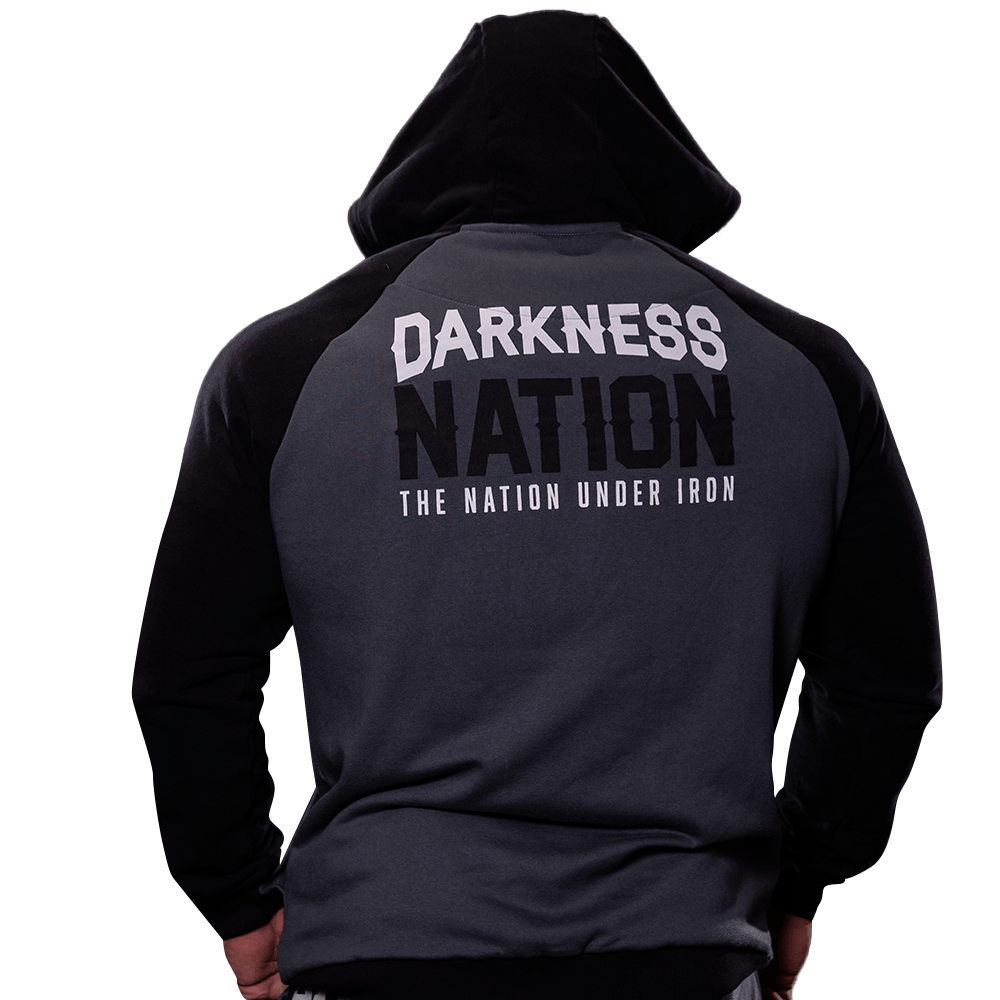 Jaqueta Moletom Cinza/Preto