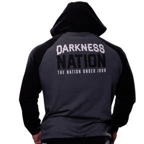 Jaqueta Moletom Cinza/Preto