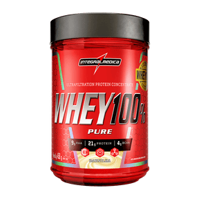 Whey 100% pure | Whey Protein Concentrado - pote 450g