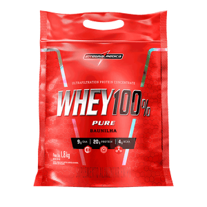 Whey 100% Pure | Whey Protein Concentrado Refil 1,8Kg