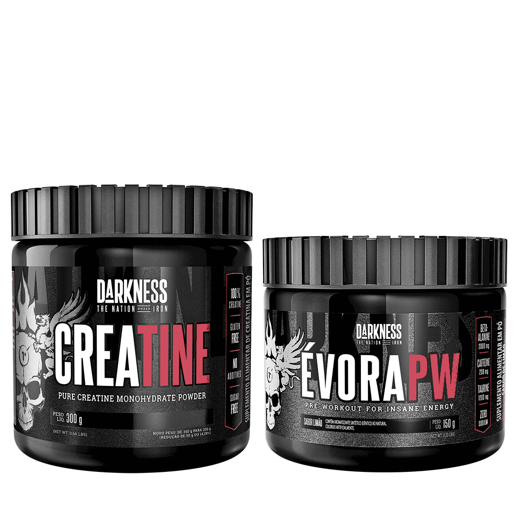 Promopack Creatina Pura 300g + Évora Pw 150g Uva