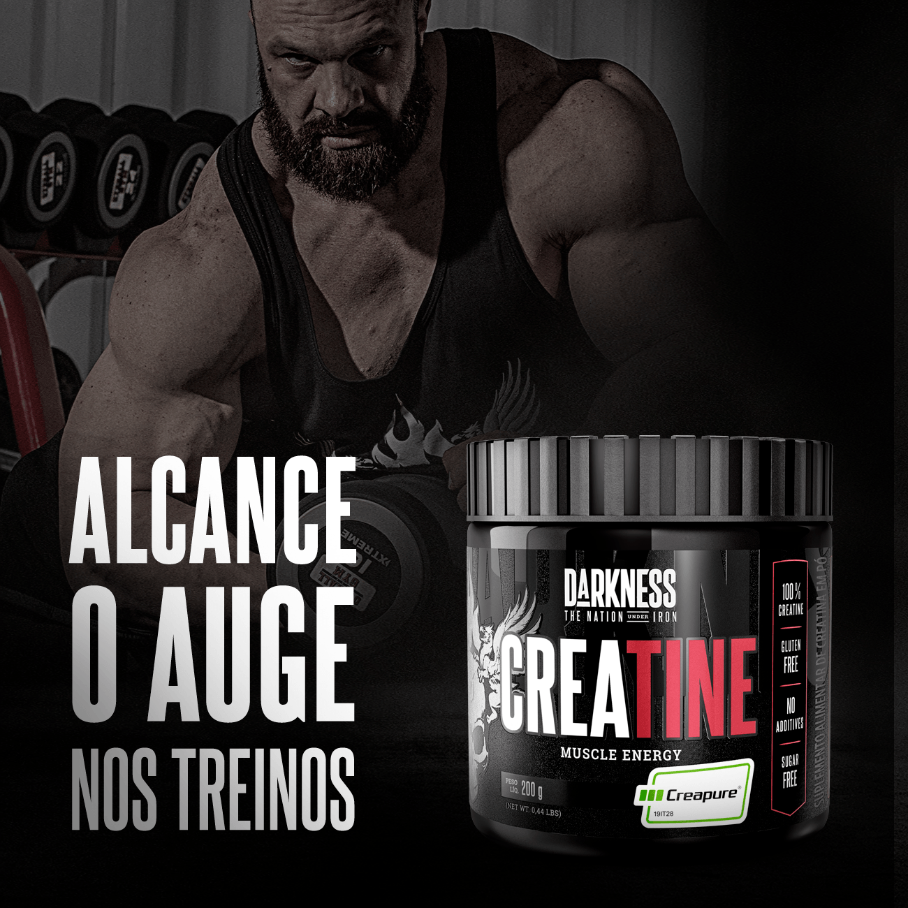 Creatina Pura Creapure 200g