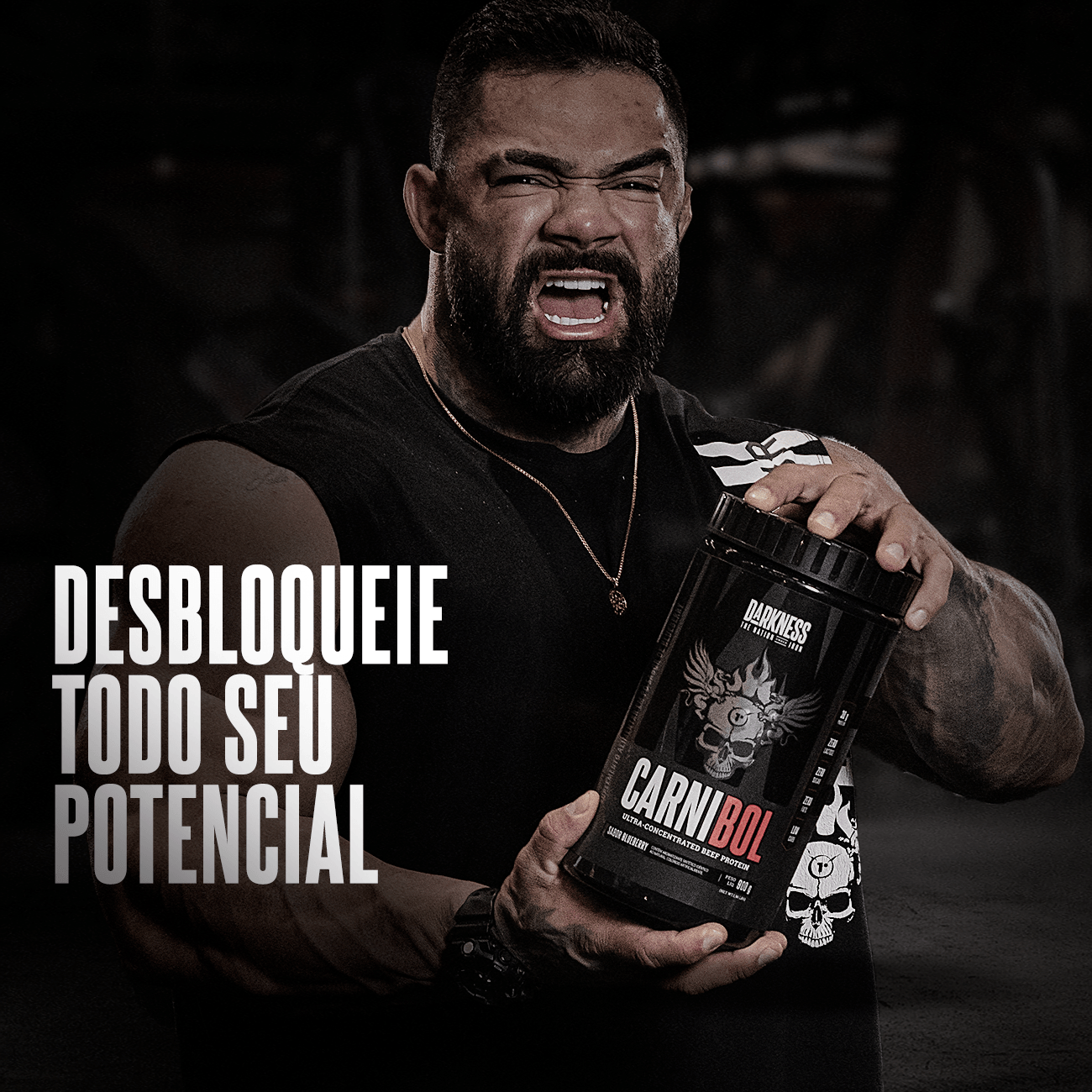 Proteína de Carne 900g Carnibol