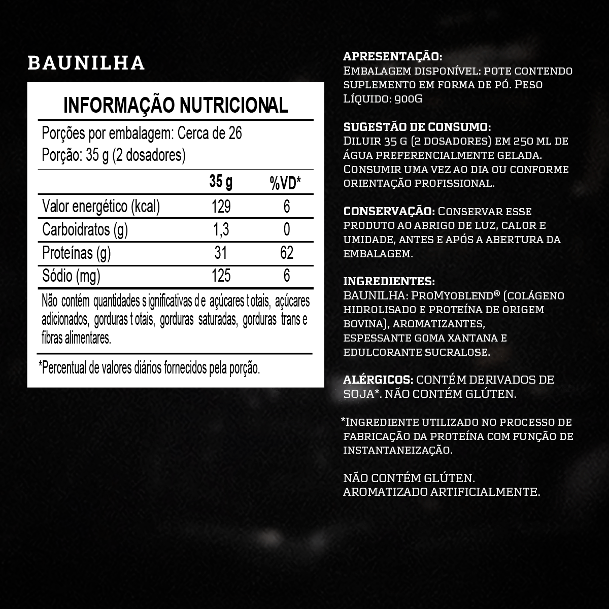 Proteína de Carne 900g Carnibol