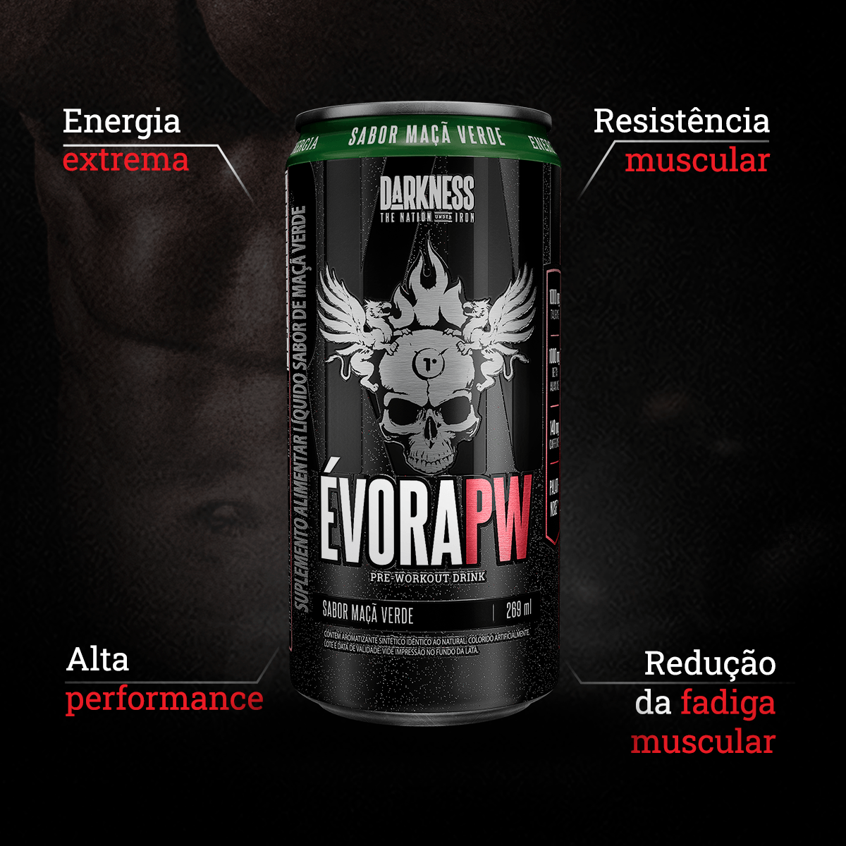 Évora Drink RTD Maça Verde 6 unid - 269 ml